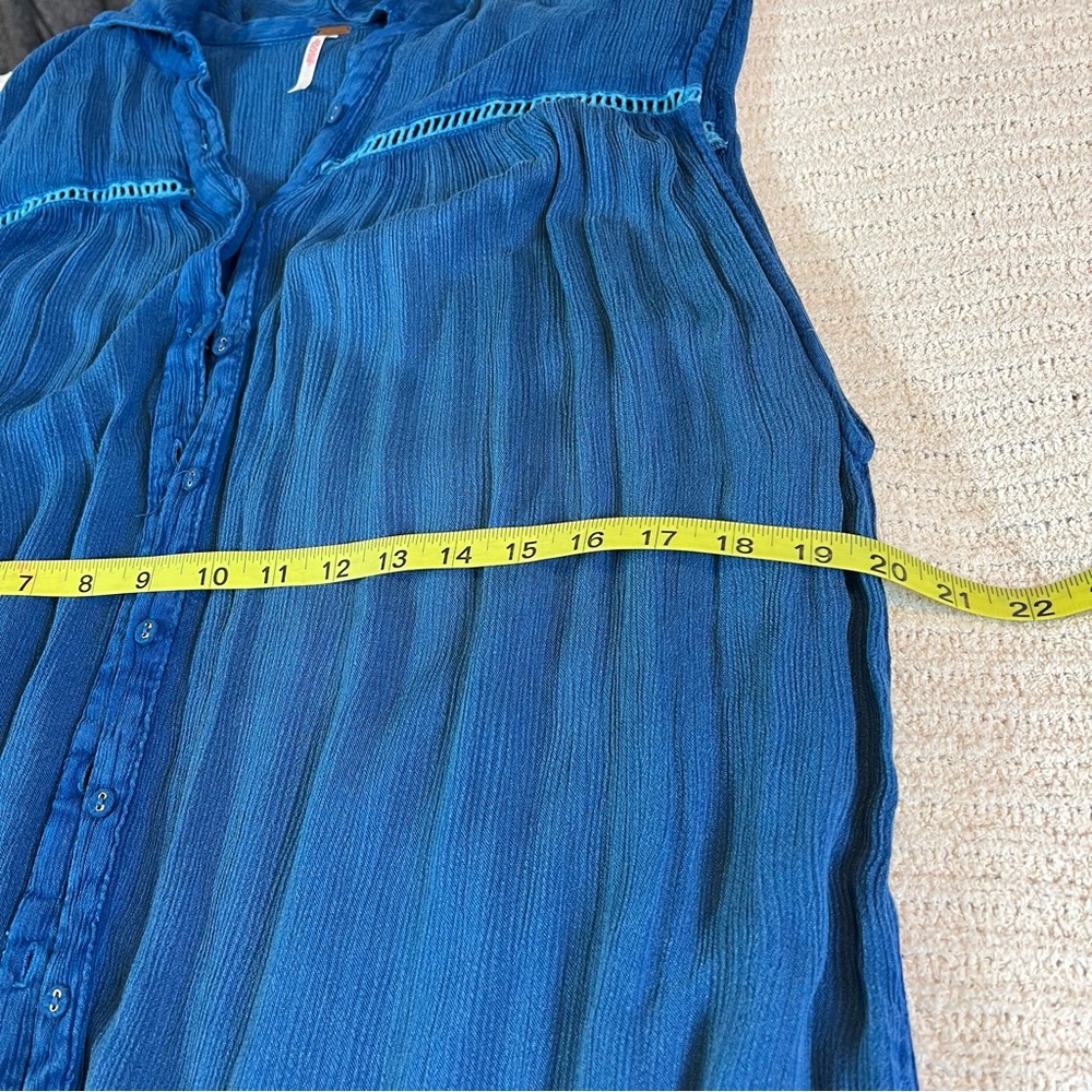 Free People Blue Maxi Dress - Picture 11 of 16